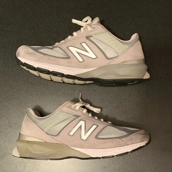 New Balance 990v5 Wide Men's Size 14 2E US Gray Suede Athletic Shoes M990GL5 - Picture 3 of 8